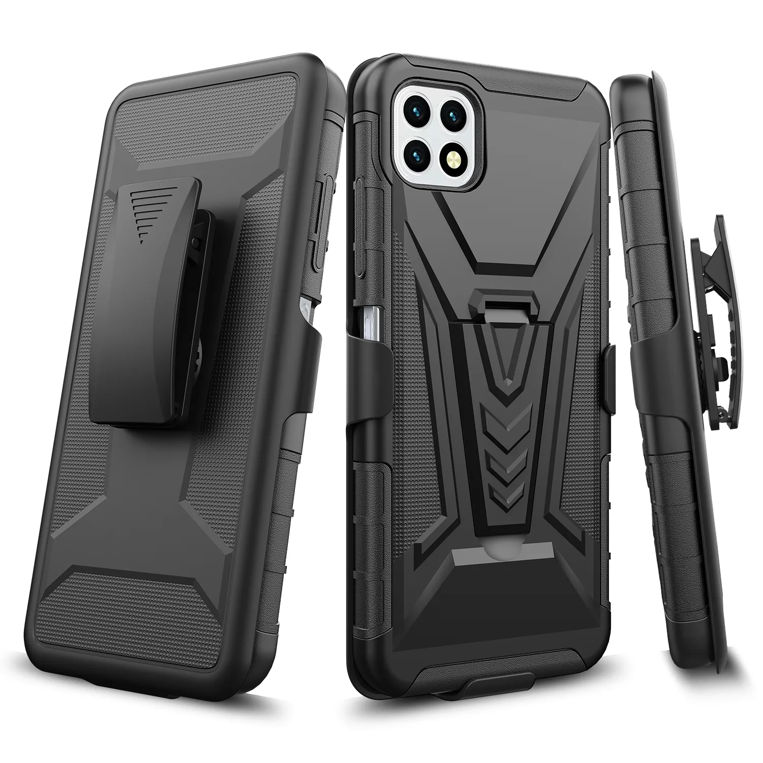 Custodie per telefono per Boost SCHOK Volt SV55 Cover antiurto con clip da cintura per fondina