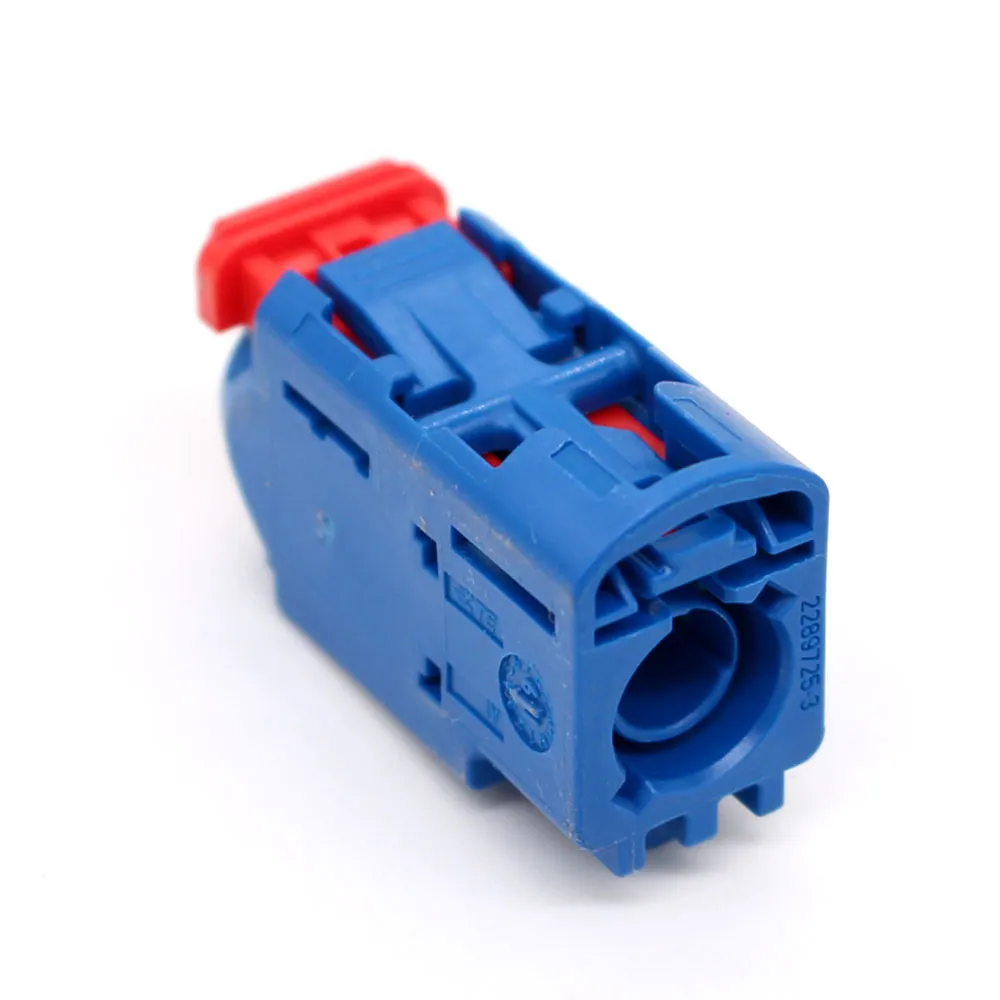 2289725-3 1 Pin Male te connectivity amp non-waterbroof blue connector for gm