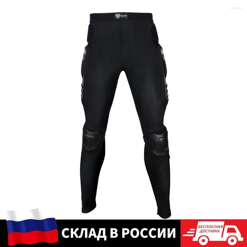 Pantoni dell'abbigliamento motociclistico Uomini a piena protezione motocross Armatura Racing pantaloni moto in equipaggiamento protettivo per protezione