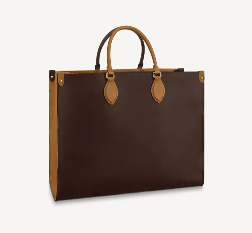 M45321 Designer Umhängetasche Luxus Tote Neue AB Doppelseitige Echtleder Reise Einkaufstasche Zu Qualität Frauen Männer Umhängetaschen Mode Große Handtasche Brieftaschen