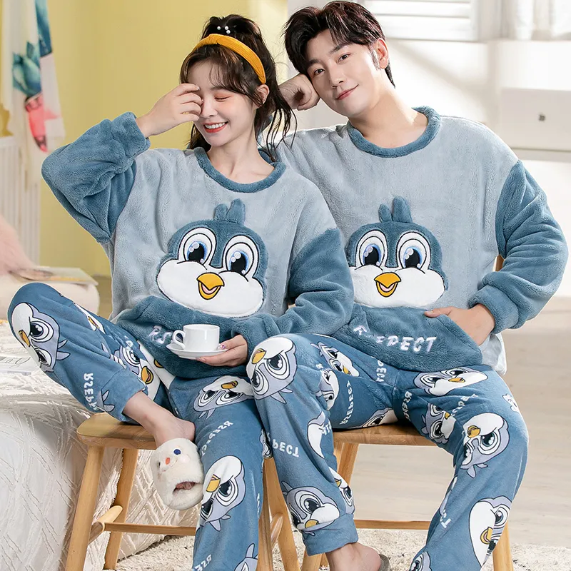 Dikke winter pyjama heren shop