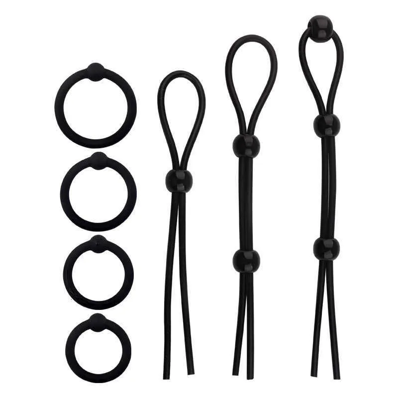 Vibrateur Réutilisable Cock Rings Sex Toys pour Hommes Retarder L'éjaculation Pénis Durée D'érection Manches Adulte Érotique VW7P