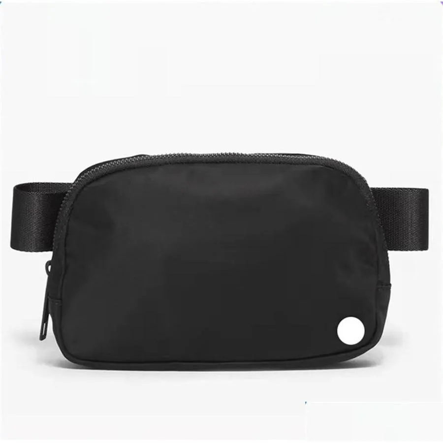 Outdoor Bags Outdoor Bags Women Men Waist Bag Gym Elastic Adjustable Strap Zipper Fanny Pack Drop Delivery Sports Outdoors Dhbru