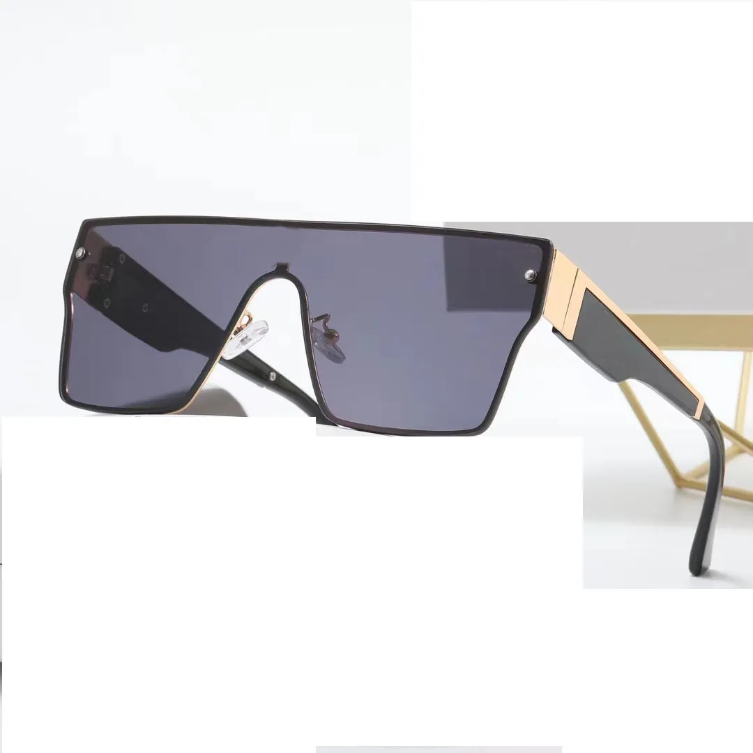 Летняя женщина мода на открытом воздухе за рулем солнцезащитные очки мужчина металл Большой квадрат путешествий Unisex Eyeglasses Adumbral Beach Ecling Travel Oredbreaks Очеительщики без оправы Goggle
