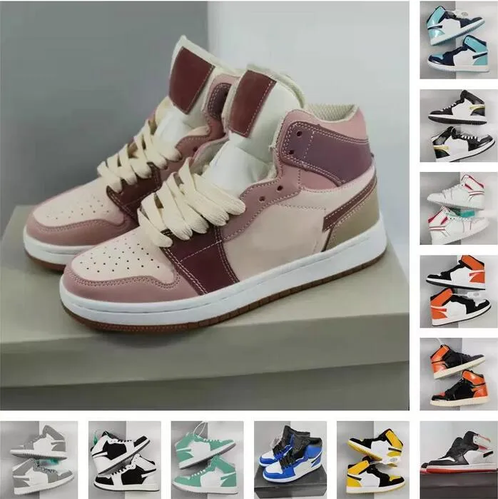 Classic Men and Women 1s Sneaker Shoes Fashion OG High Top Outdoor Outdoor non glisser Unisexe Zapatos Skateboard Sports Shoe 36-44