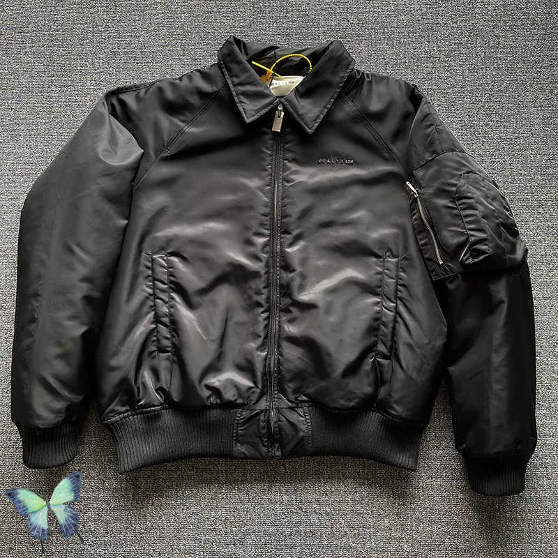 ALYX 1017 9SM Mens Jacket: Cotton Zipper Tooling Pocket Loose 