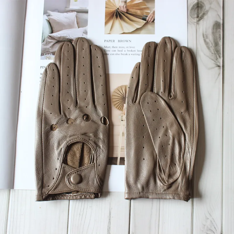 Thin leather motorcycle gloves 2025