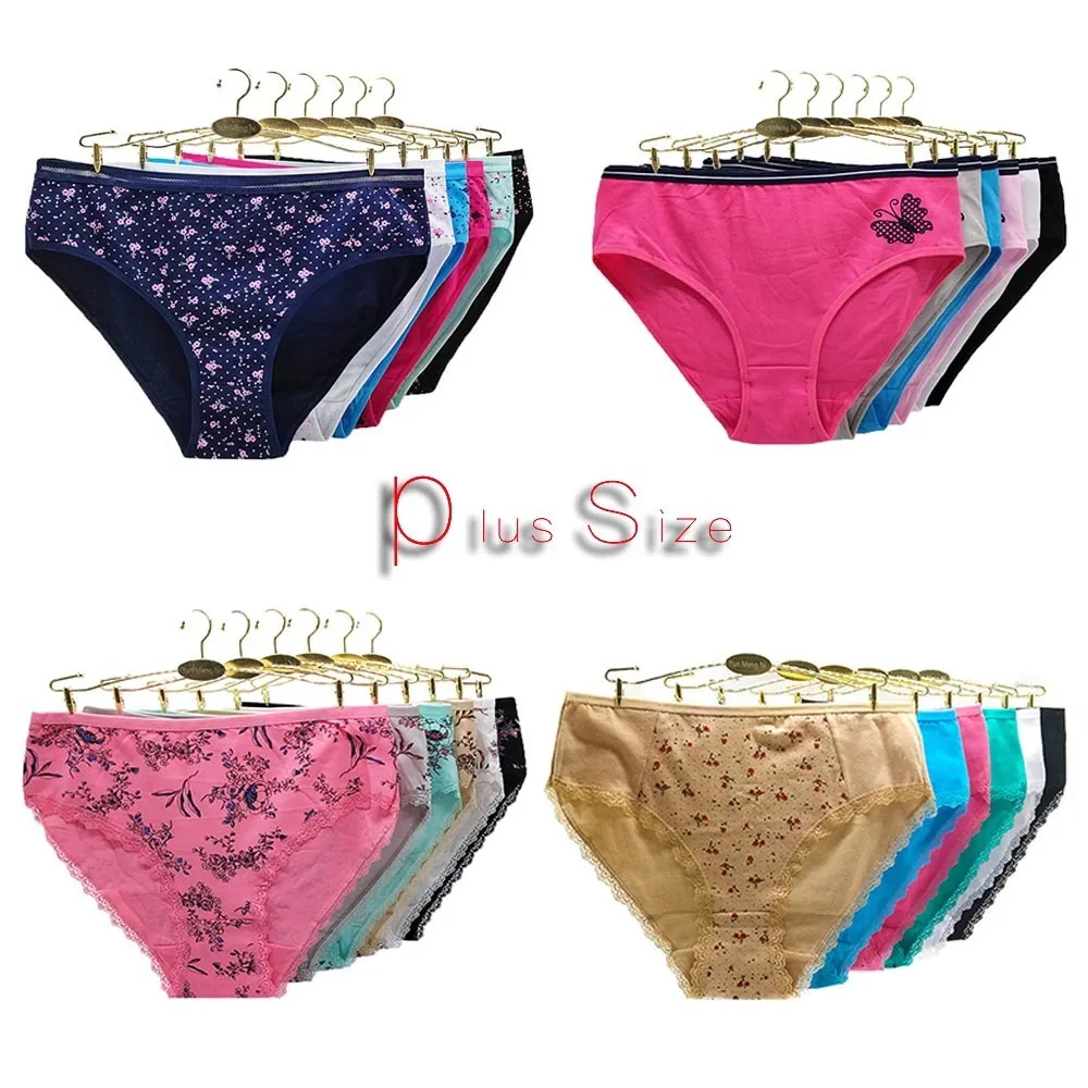 Womens Panties Lot Women Underwear Cotton Panties Plus Size Briefs Female  Knickers Intimate High Waist Underpants Available 221202 From Mu02, $11.85