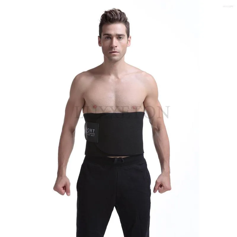 Damer Shaper Män Shaper Svett midjetrimmer Neopren slimmande bälte Kroppssport Mage Shapewear Cincher gördel