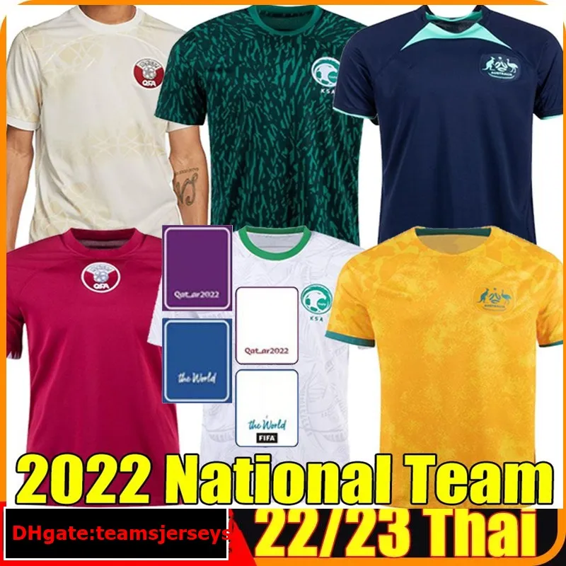 Qatar 2024 World Cup Soccer Jerseys SAUDI ARABIA Kits Men, Kids Home & Away Uniforms From