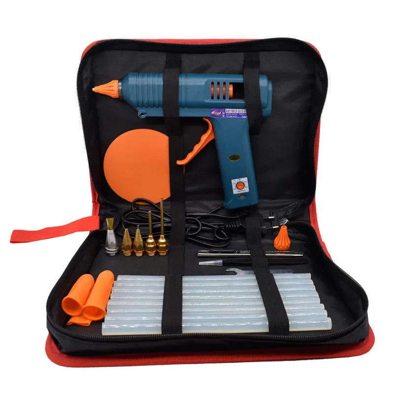 Kit strumento di colla per colla per pistola calafataggio Regolazione della temperatura del silicone da 150 W Uso da 11 mm bastoncini di ugello di rame puro venduto separatamente 221202