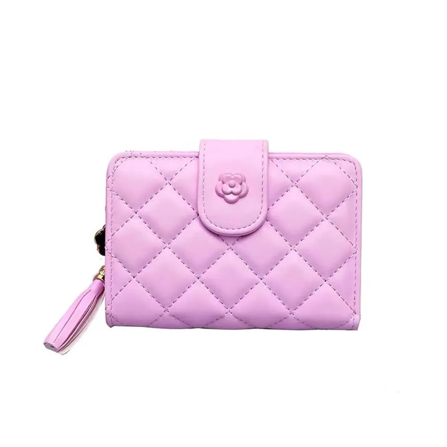 Whole wallet plain pattern bag solid whole pattern Most popular cute pink purse in whole211P