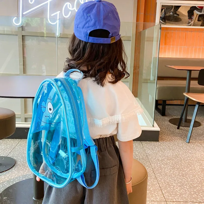 Mochila inflable online transparente