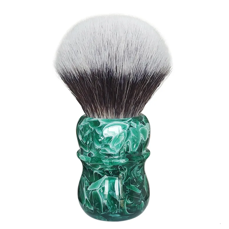 Ferramentas de maquiagem DScoSmetic 30mm jade g7 pincel de barbear de cabelo sintético para o homem 221203