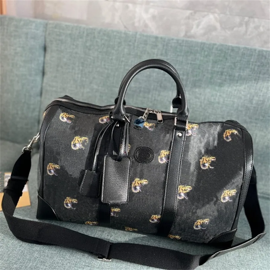 Duffel Bags Mens Weekend Kee Pall Tote Bandouli Bandana Designer Travel Bandouliere Bagage à main Kepall Bag Men Duffle Animal Printing Marque Sac à main