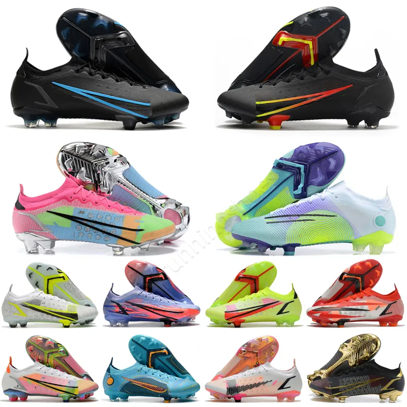 Sapatos Superfly 8 VIII 360 Elite FG Soccer Shoes XIV Dream Speed First Main Shadow Recharge Gear PACK Outdoor Mens High Football Boots Chuteiras