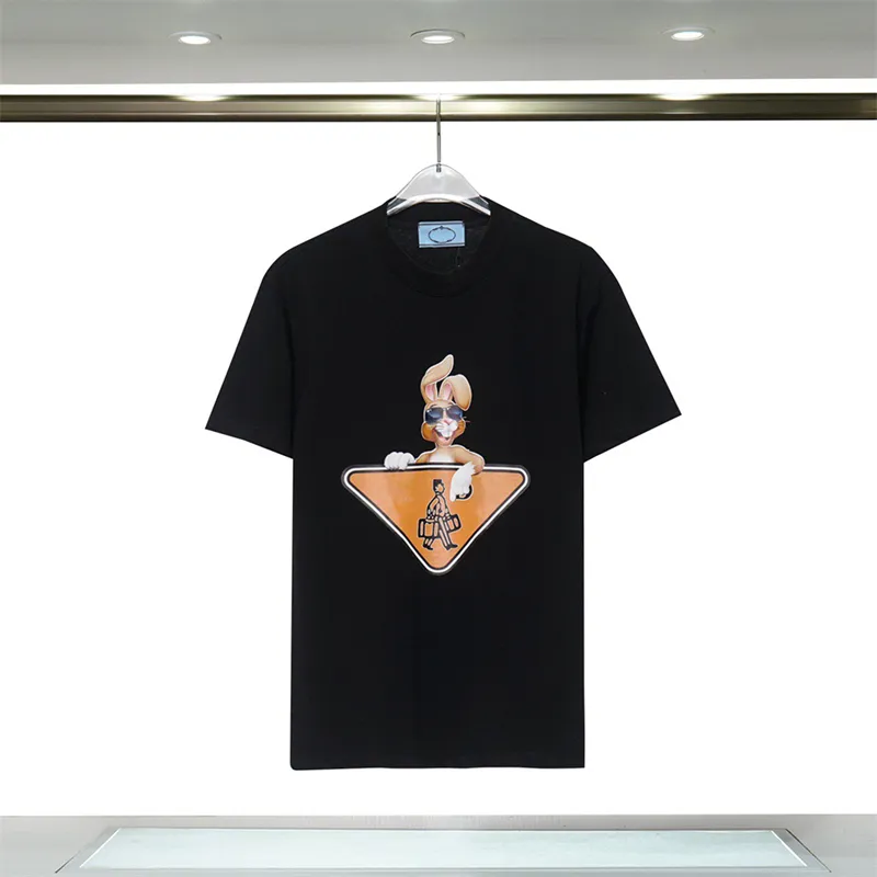 Mens T Shirt Designer f￶r m￤n Kvinnor Skjortor Fashion Printed M￶nster Tshirt med bokst￤ver Casual Summer Short Sleeve Man Tee Woman Clothing Size S-3XL