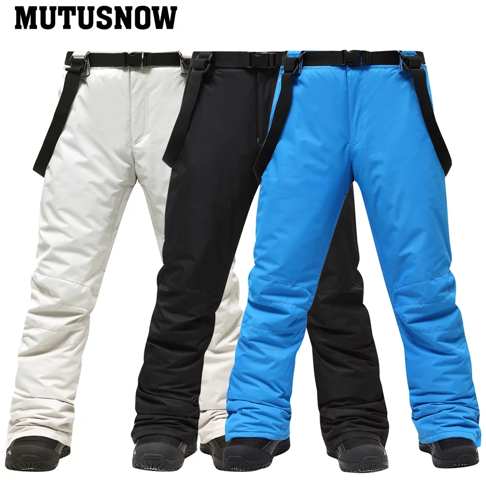 Pantalon de ski extérieur-30 degrés hommes Snowboard homme imperméable respirant hiver pantalon de neige marque pantalon 221203