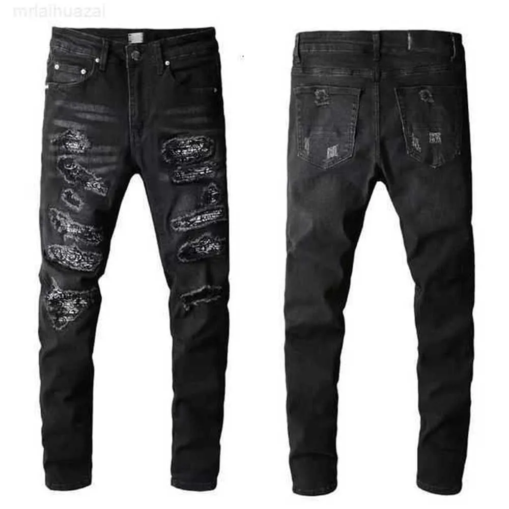 Herenjeans 2022 Designer Mens Jeans Hip-Hop Fashion zipper gat wassen jean broek retro gescheurde vouw stiksel mannen ontwerpen motorfiets riding cool slank pantj9ic