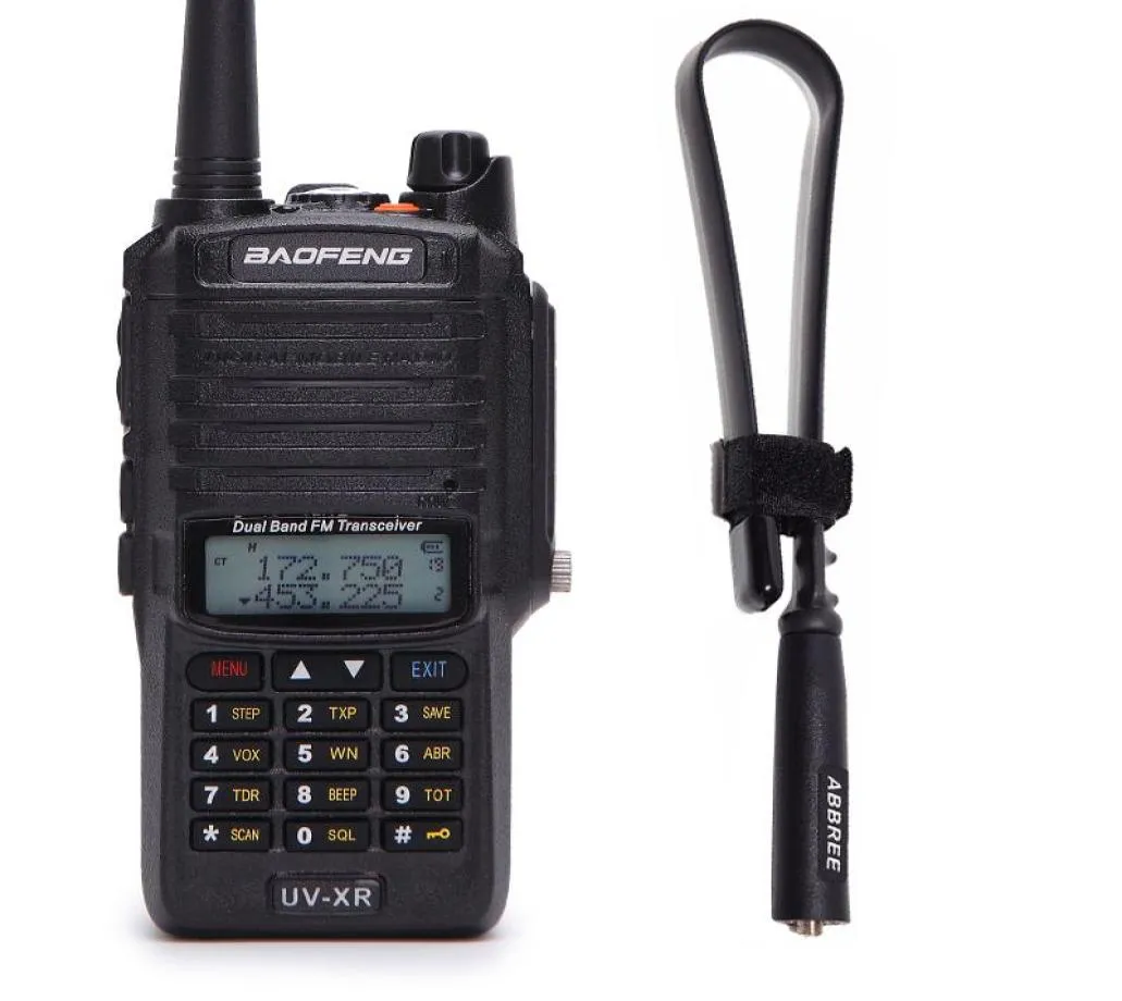 BAOFENG UVXR 10W 4800MAH IP67 Vattentät radiotaktisk antenn handhållen smafemale 10 km lång räckvidd kraftfull walkie talkie4926044