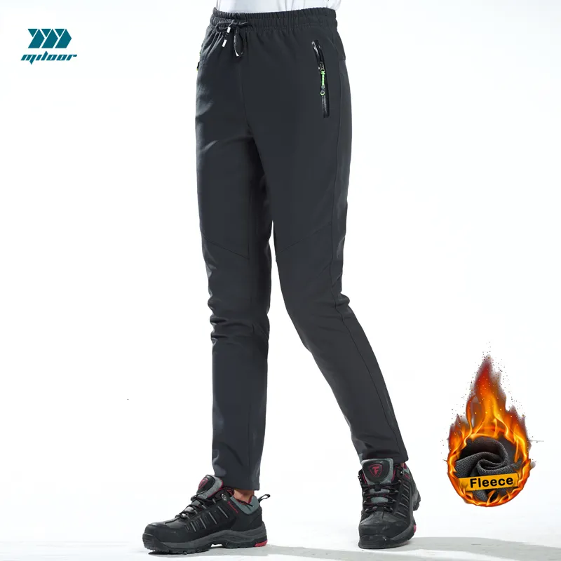 Pantalons de plein air Randonnée Femmes Hiver Coupe-Vent Imperméable Polaire Pantalon Chaud Camping Trekking Montagne Escalade Sports 221203