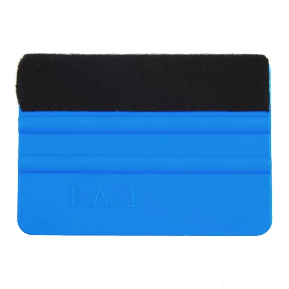 PP Durable Felt Wrapping Scraper Squeegee Tool for Car Window Film Care Cleaning Tools with felt edge 3/M