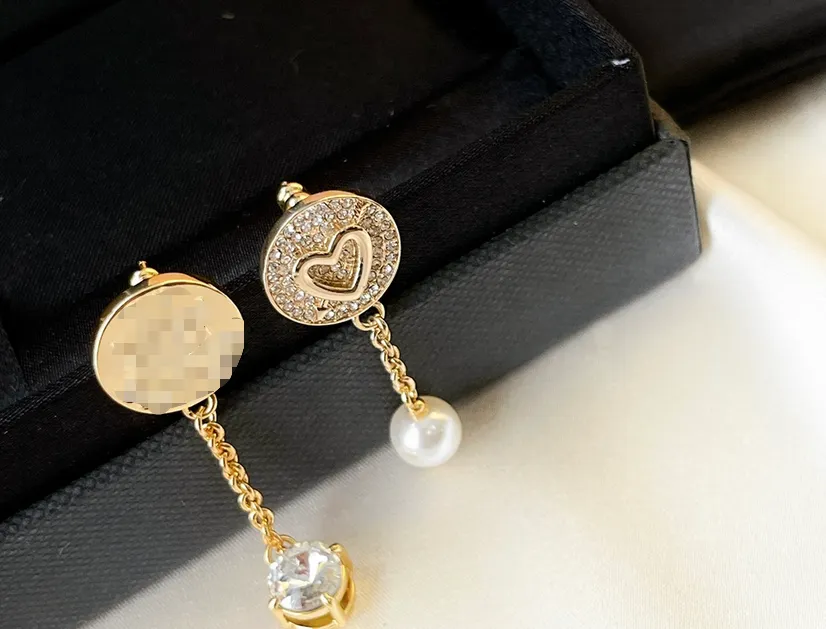 Ins Nytt i lyxiga fina smycken örhängen för kvinnors hänge k guldhjärta halsband med graverade pärlor rubin sandman halsband