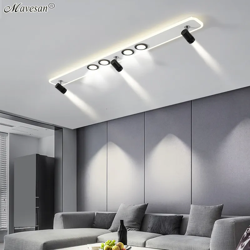 Kroonluchter Acryl LED -gangpad plafond voor ganggang Keuken Slaapkamer Eetkamer Living Restaurant Indoor Home Licht 221203