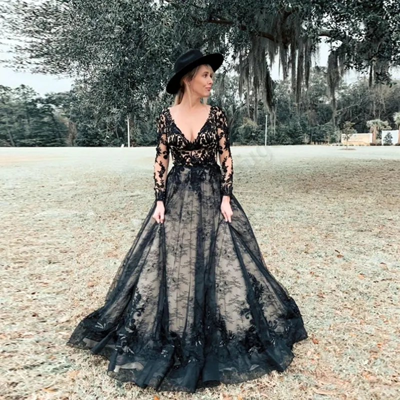 chinese dress ladies Retro 50s 60s Tea Length Black Lace Tulle Formal Dress DV1036 Size 20W / Black
