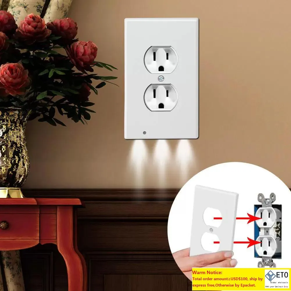 Legrand Night Light Outlet With PIR Motion Sensor And Activated