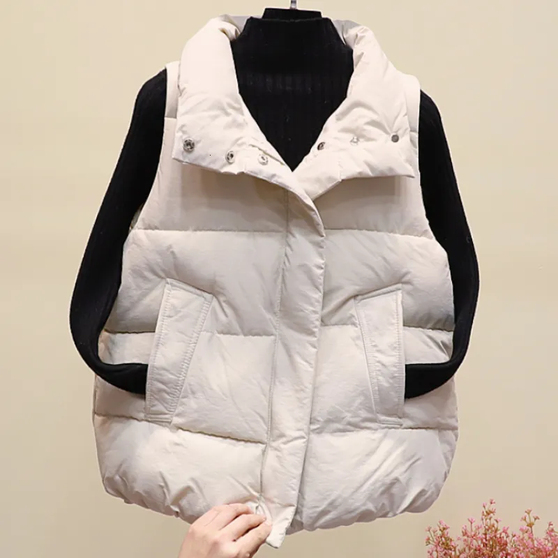 Gilets pour femmes en gros automne hiver vente veste sans manches femmes mode décontracté chaud femmes gilet femme bisic manteaux 221202