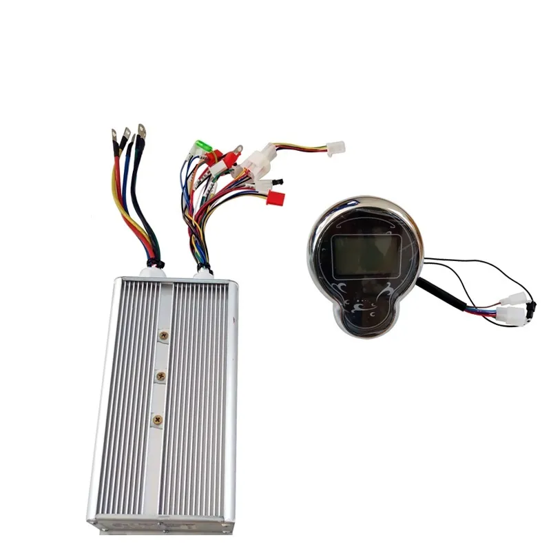 Vector Sine Wave Controller 48V-120V Small Turtle Wang Yi Electric Car Color LCD Instrument Strömförsörjning 60V-120V-kit