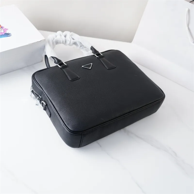 Designer valigetta per laptop per laptop in pelle borse da uomo femmina saffiano croce nera body hobo viaggi business borse di lusso