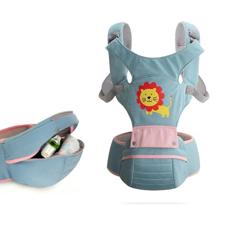 S SLINGS BACKPACKY 360 ERGONOMICZNY Plecak Hipsat Baby Nosienie dla dzieci Kreskówka Travel 0 36 miesięcy 221203