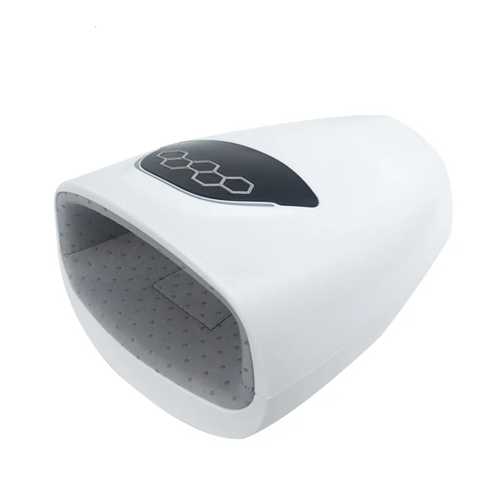 Portable Slim Equipment Masseur de main électrique Machine de massage des mains à compression d'air avec chaleur USB Rechargeable sans fil Palm Fingers Massage 221203