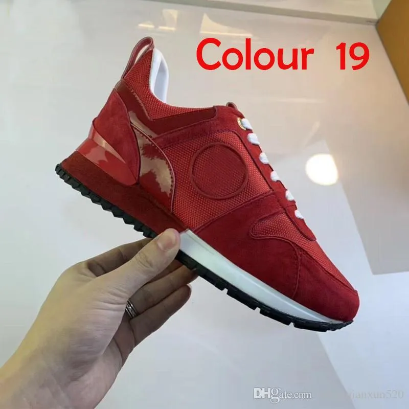 Casual Shoes Lace-Uptrainers Sneaker Woman Shoe Lady Sneakers Platform Men Gym Women Travel Leather Fashion Letters Thick Bottom 100% Cowhide Large Size 39-42-45