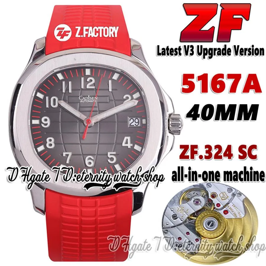 2022 ZF V3 Upgraded 5167A 012 324SC ZF324 Automatic Mens Watch 40mm