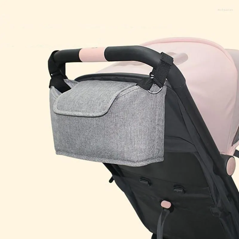 Stroller Parts Baby Organizer Bag Mummy Diaper Hook Carriage Large Capacity Travel Wet Bags Accessories Cup Holder