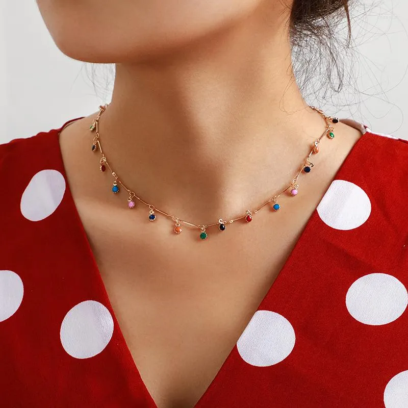 Choker Bohemian Kleurrijke Kralen Ketting Voor VoRouwen charmes