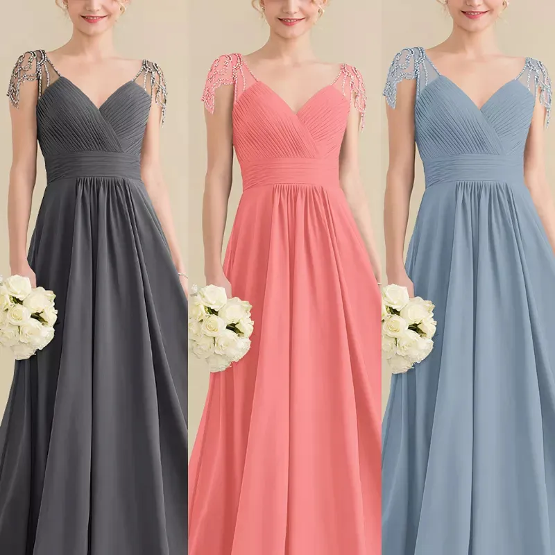 우아한 패션 긴 드레스 맞춤형 도매 무도회 이브닝 드레스를 구입하려면 저희에게 연락하십시오