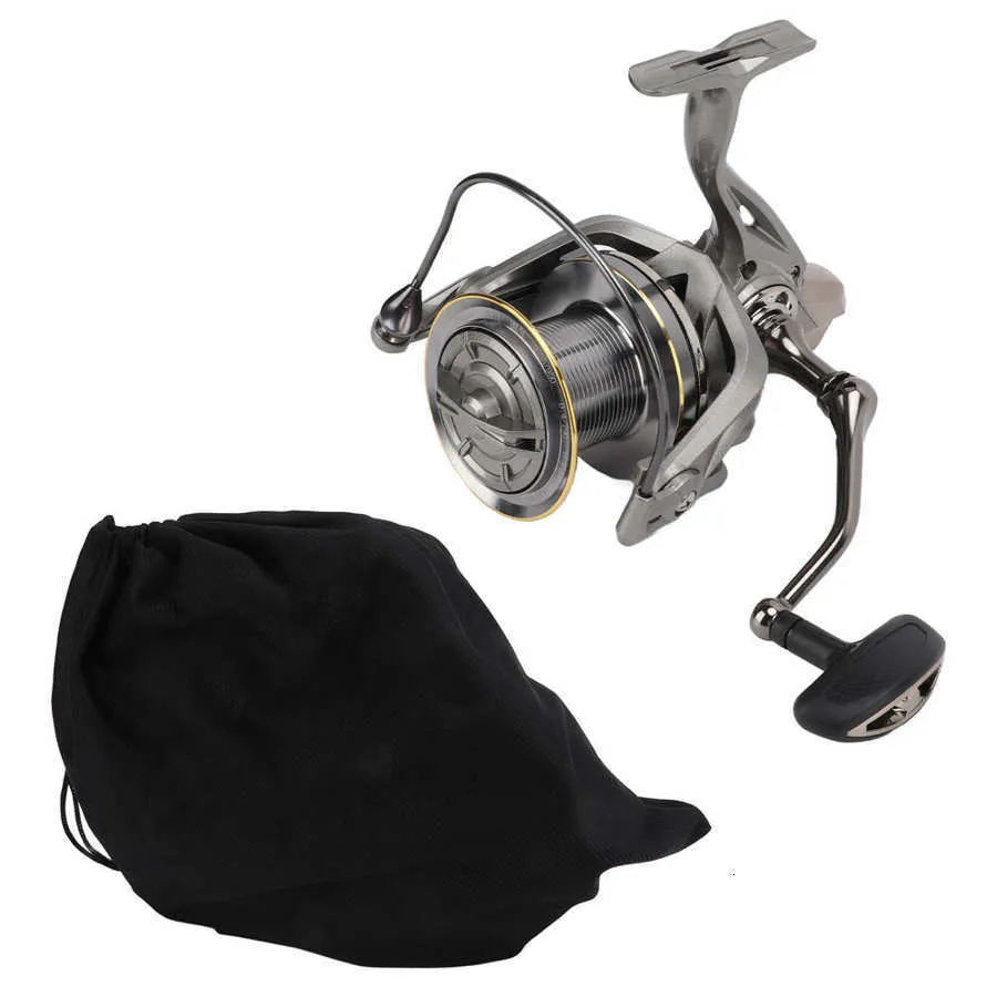 Reels de isca 48 1 roda giratória movimentação forte 15kg max drag 171bb rolos de pesca giratórios 221203