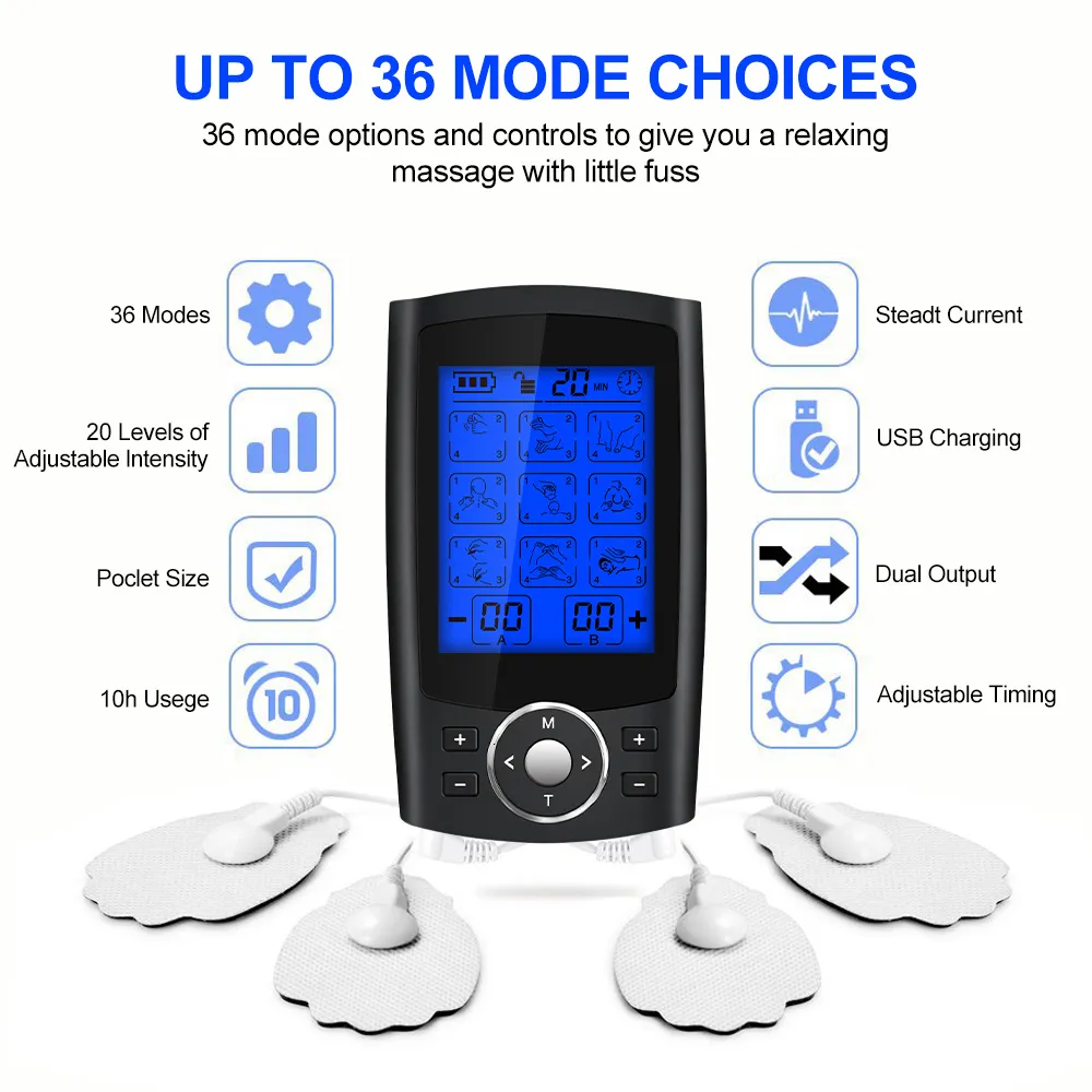 TENS EMS Device Meridian Physiotherapy Pulse Tens Abdominal