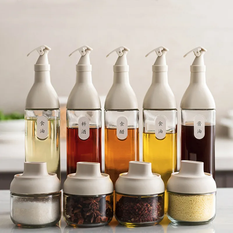 ￖrt kryddverktyg 500 ml glas olivolja flaska antilakage flaska k￶k levererar ingen oljes￥s vin￤ger smaktflaskor 221203