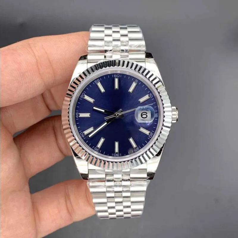 Montres mécaniques pour hommes 41mm 2813 montre-bracelet automatique montres-bracelets grande loupe saphir hommes affaires montre lumineuse de luxe
