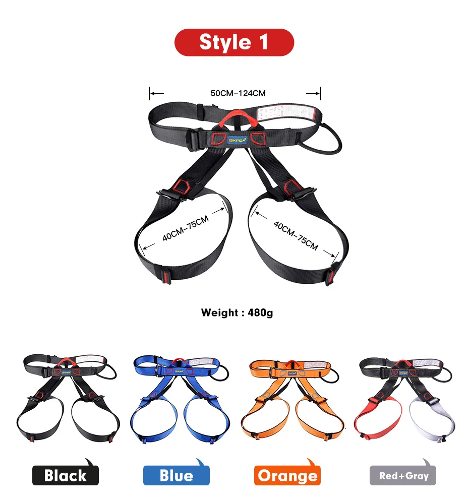 Xinda Rock Climbing Harness: Durable Safety Belt For Mountain And