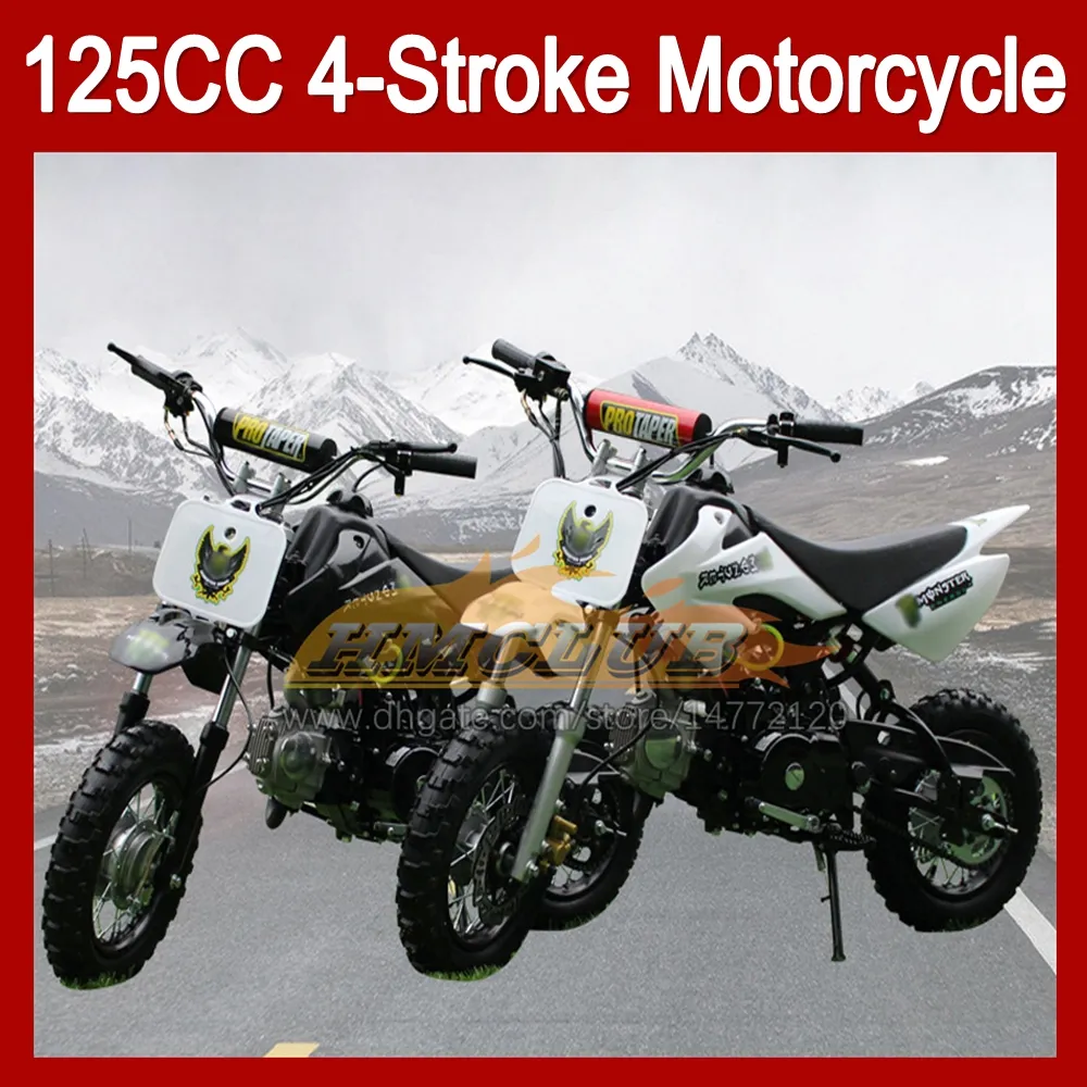 125CC 4 tempi ATV fuoristrada Superbike Mini moto Montagna Benzina Scooter Motor Bikes Bambini adulti Racing Moto Dirt Bike Boy Girl Toy Regali di compleanno