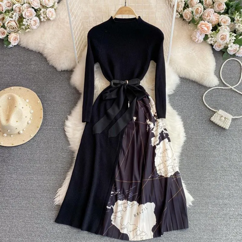 open lace back dress The Knitted Party Dress in Metallic Black – Hildur Yeoman main image 1