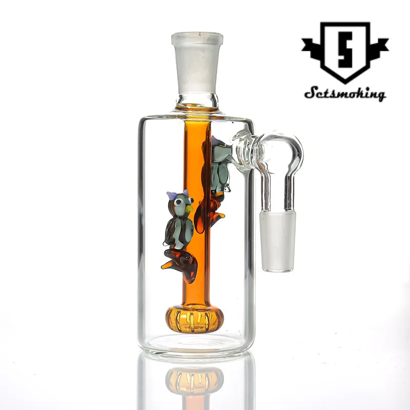 Ash Catcher per bong in vetro Accessori per fumatori Giunto femmina e maschio da 14 mm Accessorio per fumo Dab Rig skga2100