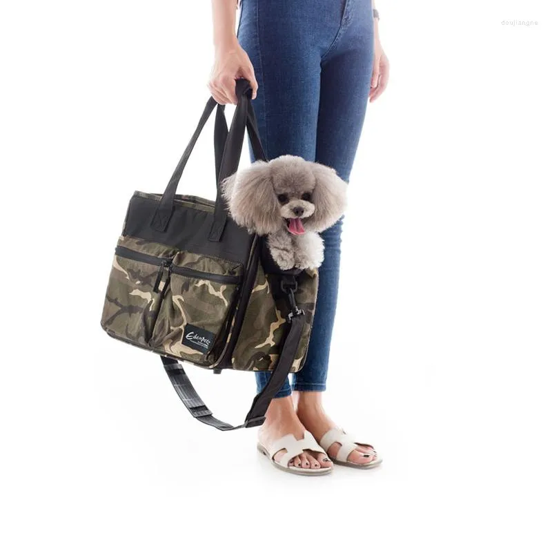 Coprisedili per auto per cani EDENPETZ Borsa per trasporto di gatti nascosti per animali domestici Carico 7KG Borsa a tracolla da viaggio mimetica morbida e confortevole