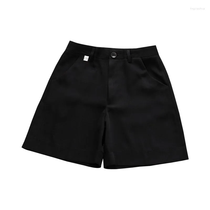 Ensembles de vêtements japon et corée du sud école JK uniforme Shorts costume pantalon pour filles garçons étudiants noir court décontracté